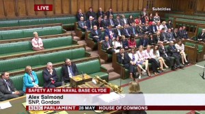 The SNP sitting in the Commons.