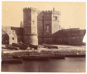Fort.  Photo taken in about 1870