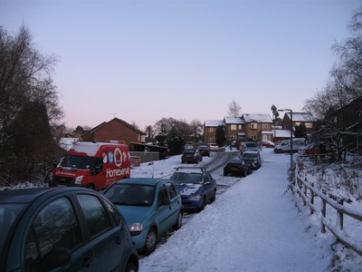 A closer look at the south end of Hollingbourne Crescent